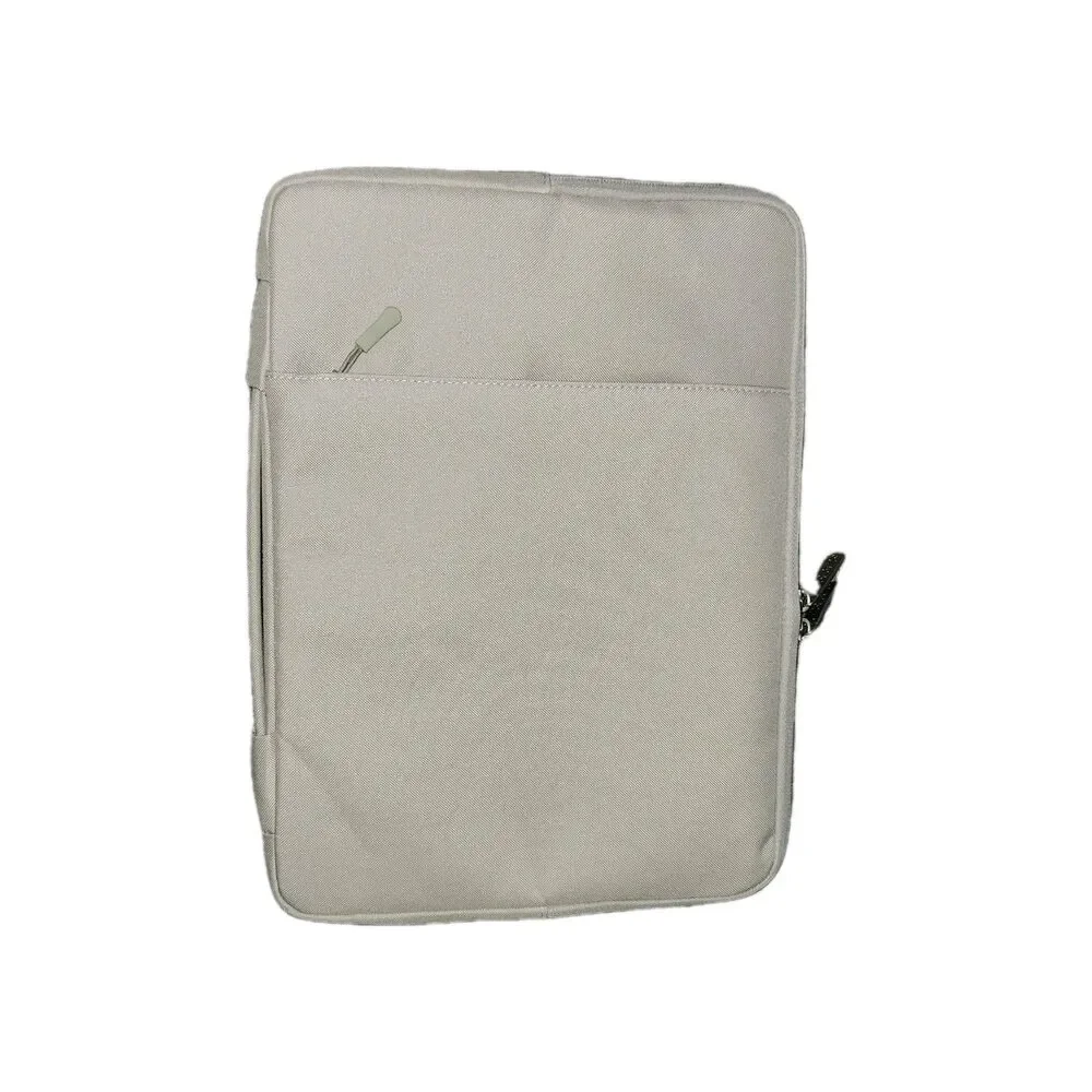 MOSISO Laptop Tablet MacBook Sleeve Zip Bag Taupe Gray NEW